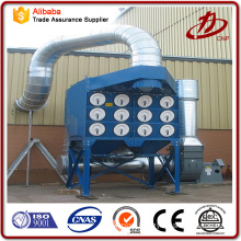 Dust separator system cartridge dust collectors